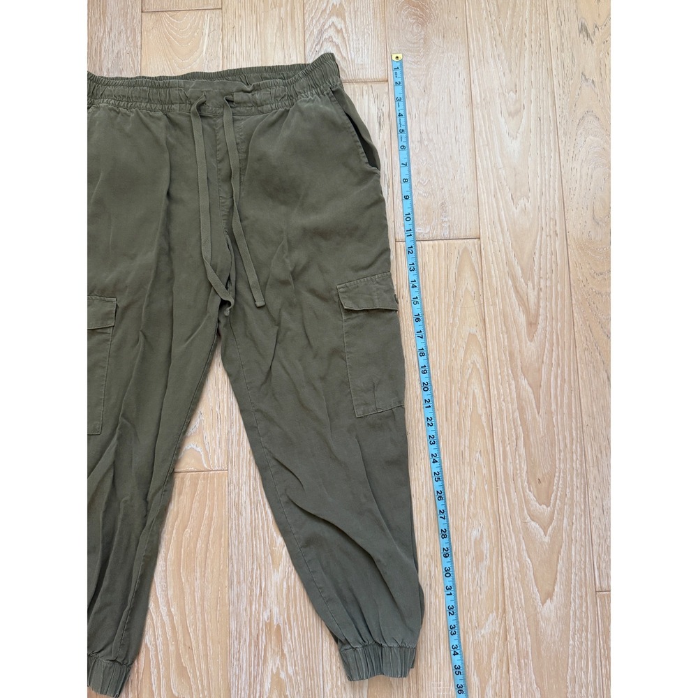 CLOTH & STONE Womens Cargo Joggers Utility Gorpcore Boho Tencel Pants Size M - Picture 3 of 7